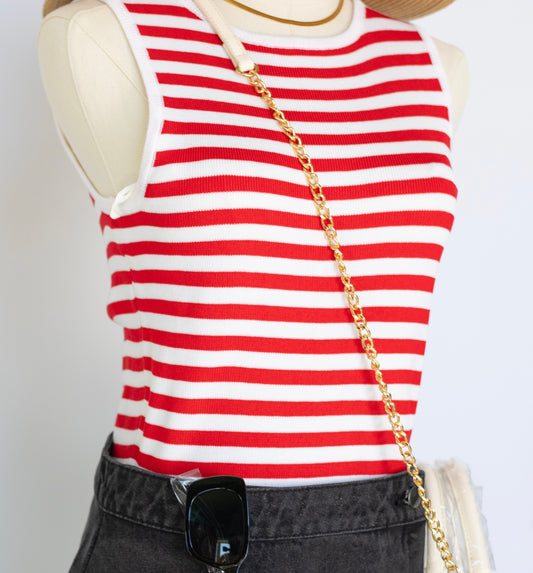 Red Striped Tank