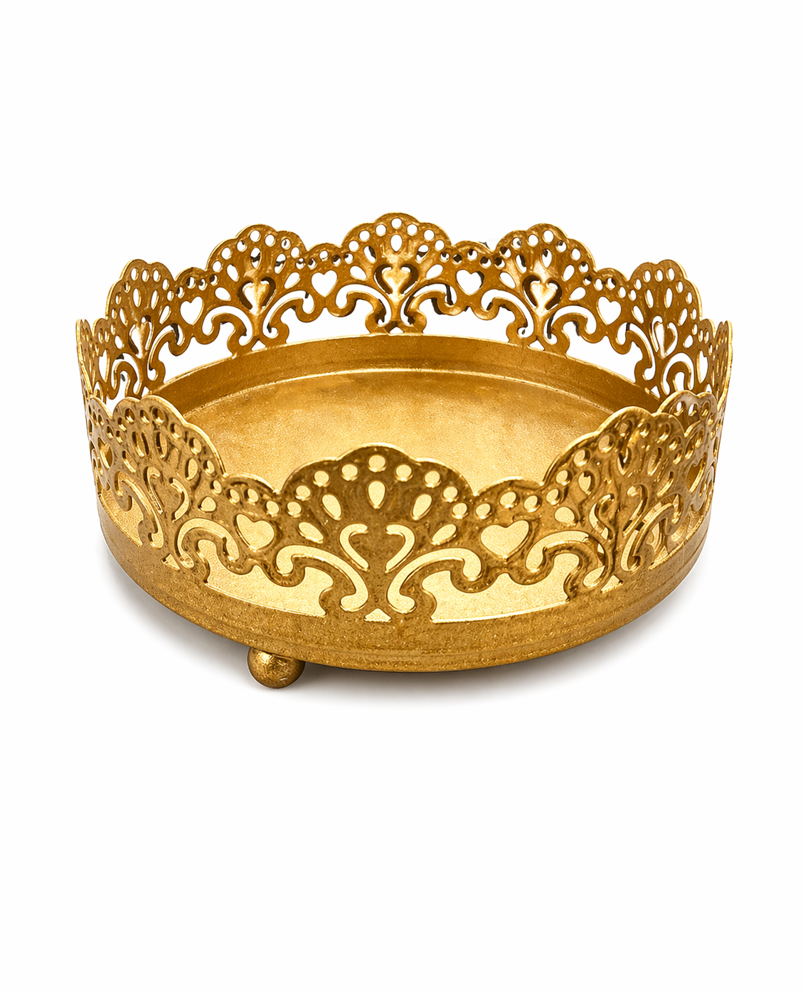 Brushed Gold Dessert Stands