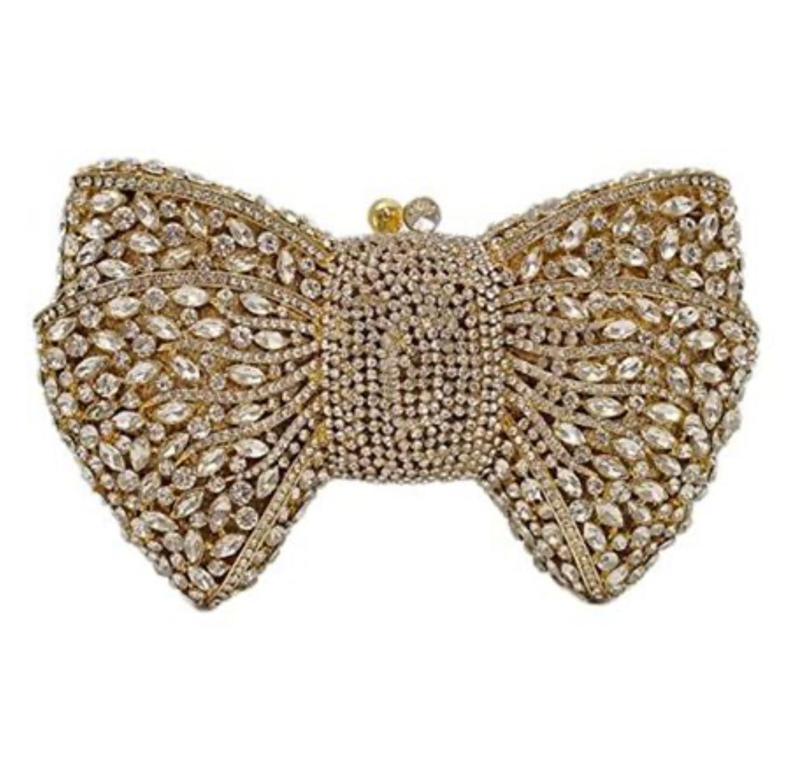 Bowknot Luxury Crystal Clutch