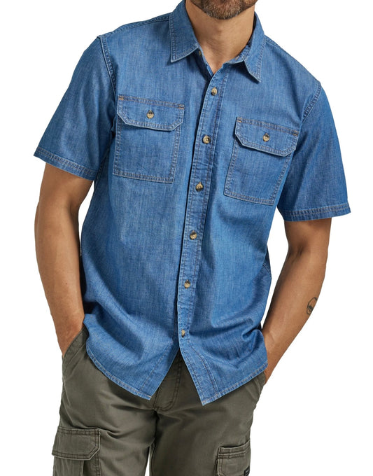 Men’s Wrangler Denim Shirt