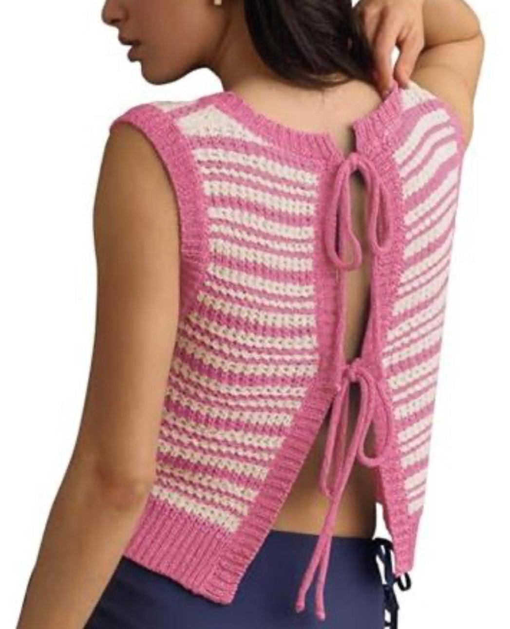 Crocheted Sweater Vest ￼