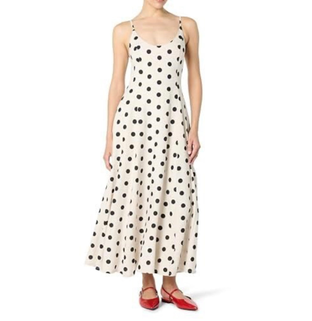 Luna Scoop Neck Linen Maxi Dress