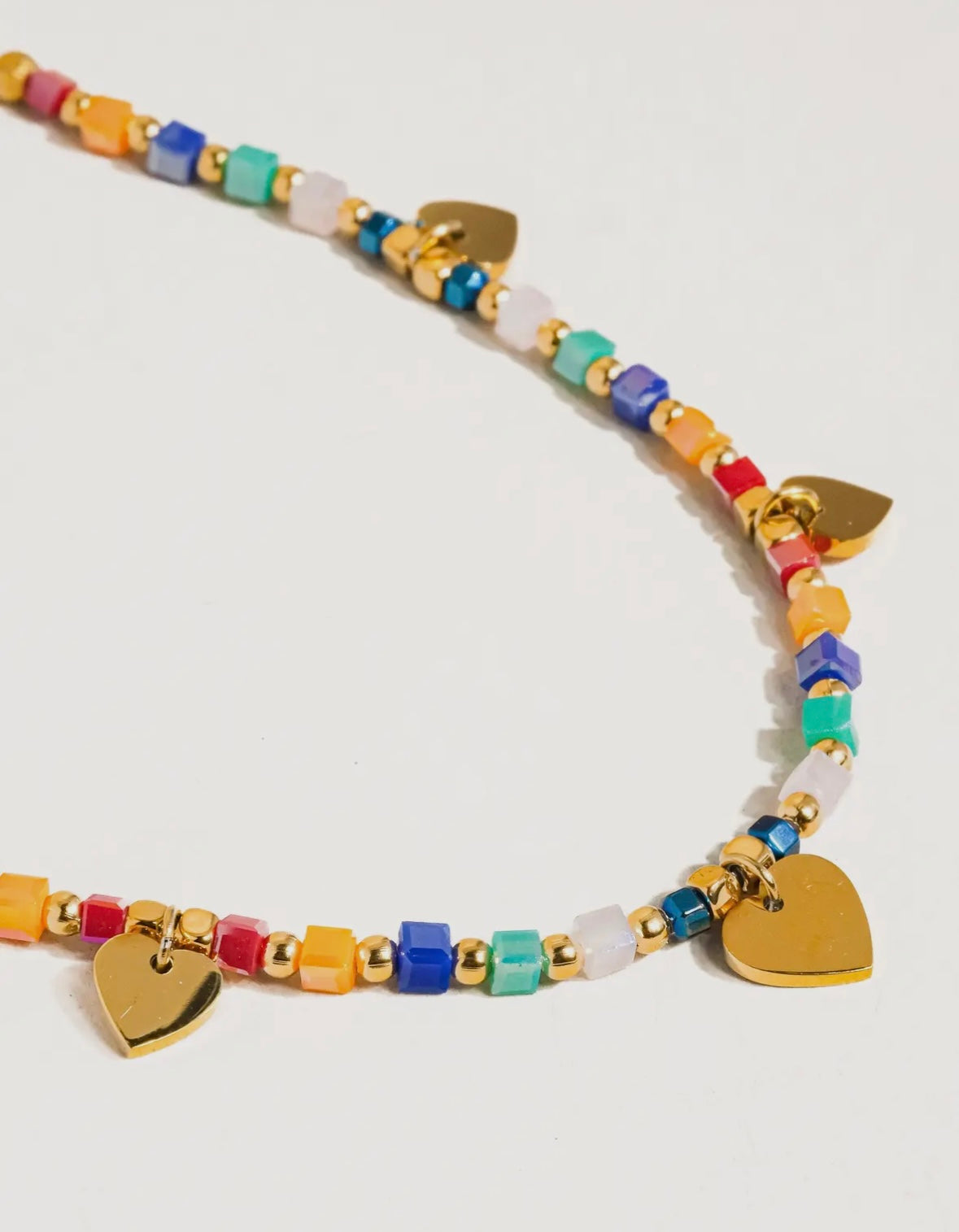 Beaded
Heart Necklace