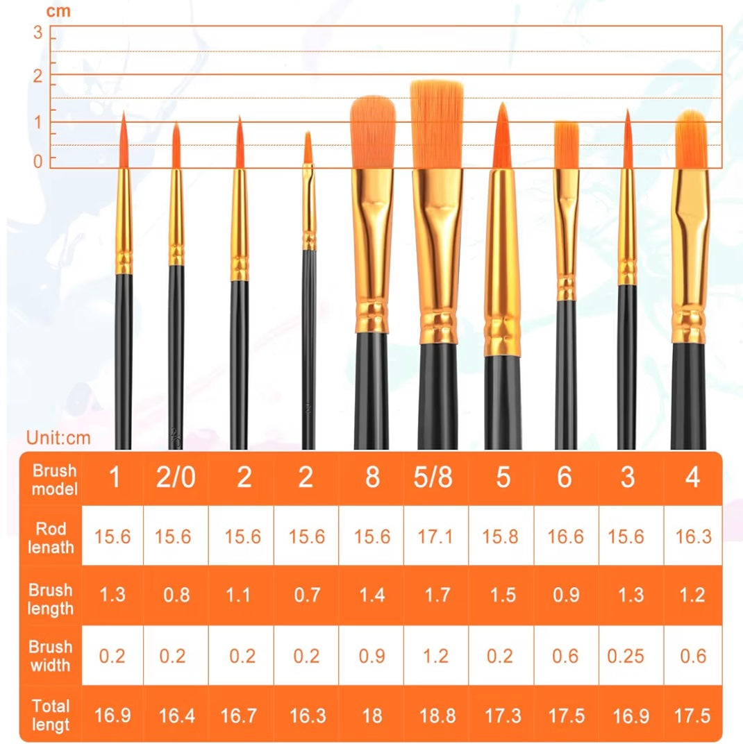 Paint Brush Set
