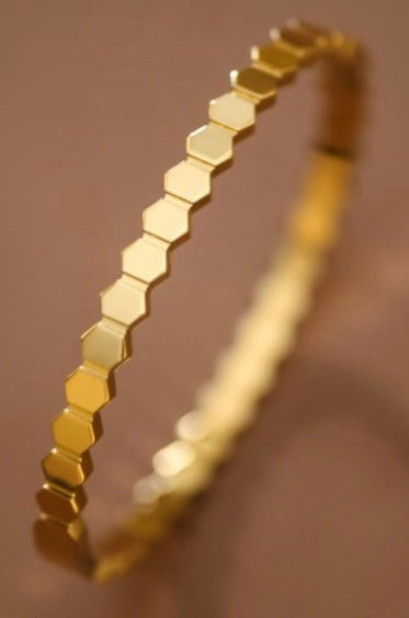 Golden Hive Bangle