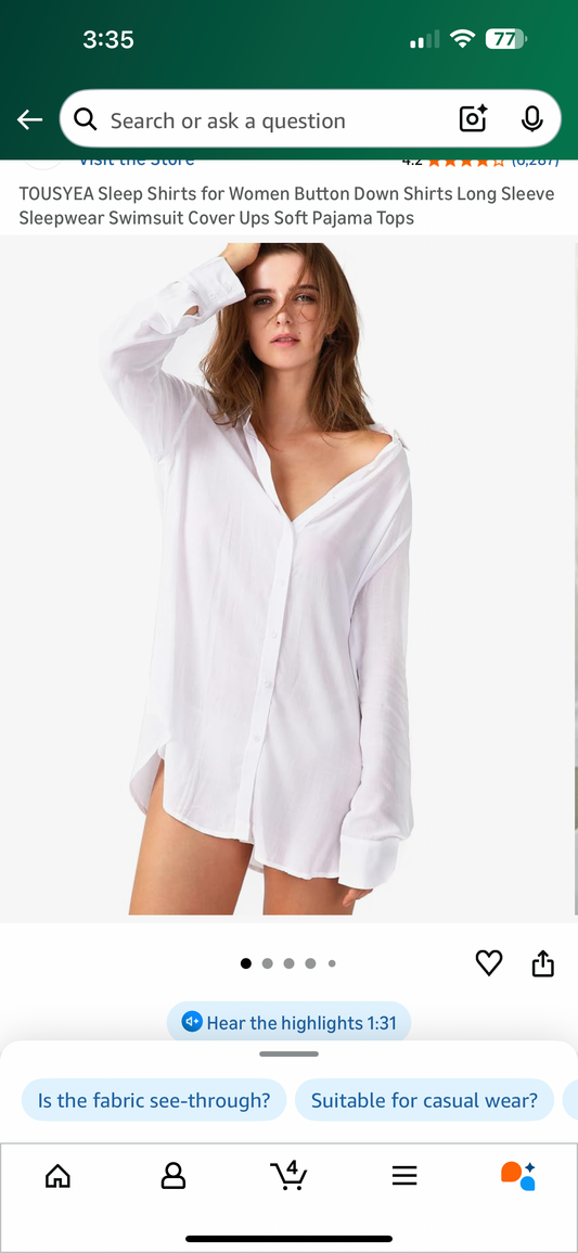 Women’s Button Down Shirt