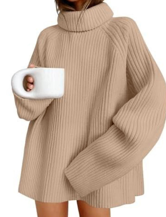 Oversized Turtleneck Sweater