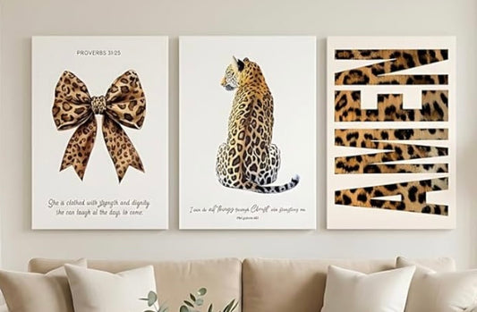 Leopard Canvas Wall Art