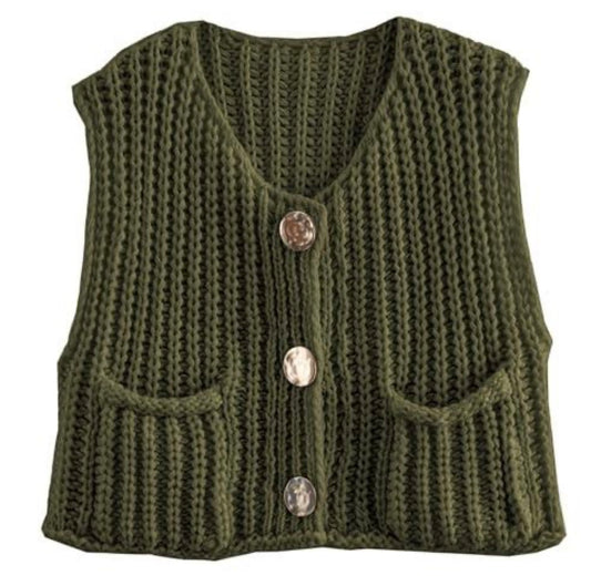 Crochet Chunky Knit Top