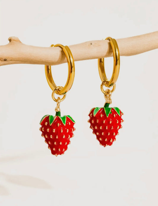 Strawberry Earrings