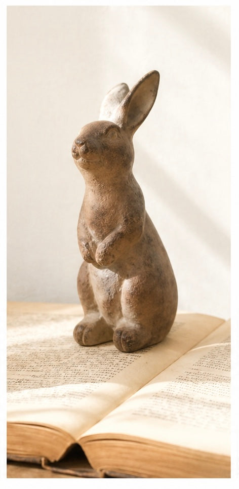 Rustic Rabbit Figurines (Smooth)