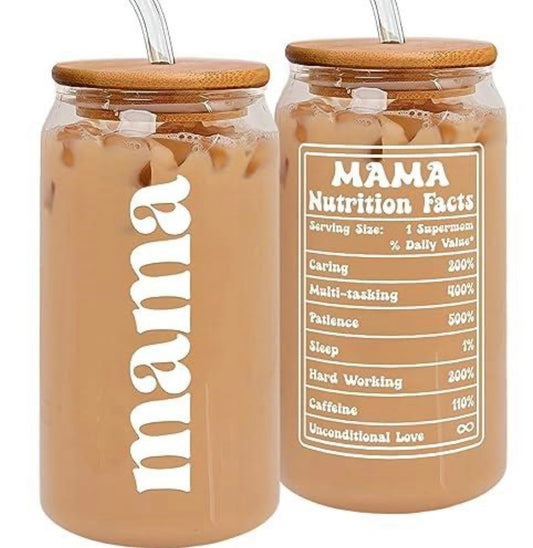 MAMA Glass Cup