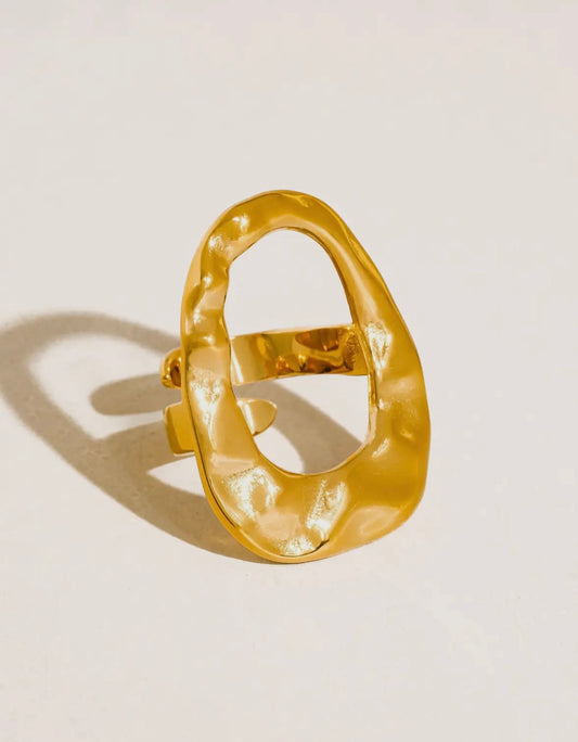 Gold Statement Ring