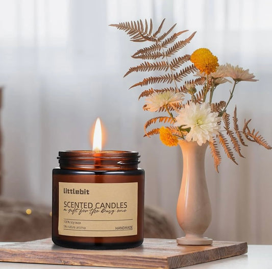 Long Lasting Soy Candle Aromatherapy Jar Candle