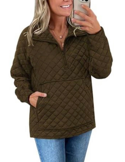 Quilted Sweater