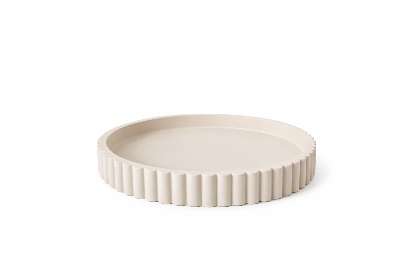 Round Decorative Tray for Coffee Table