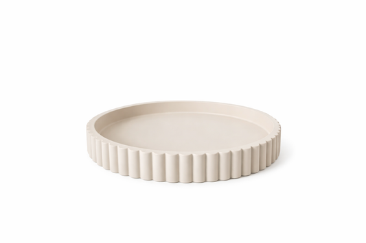 Round Decorative Tray for Coffee Table