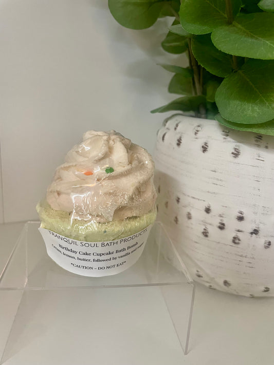 Birthday Cake Cupcake Bath Bomb