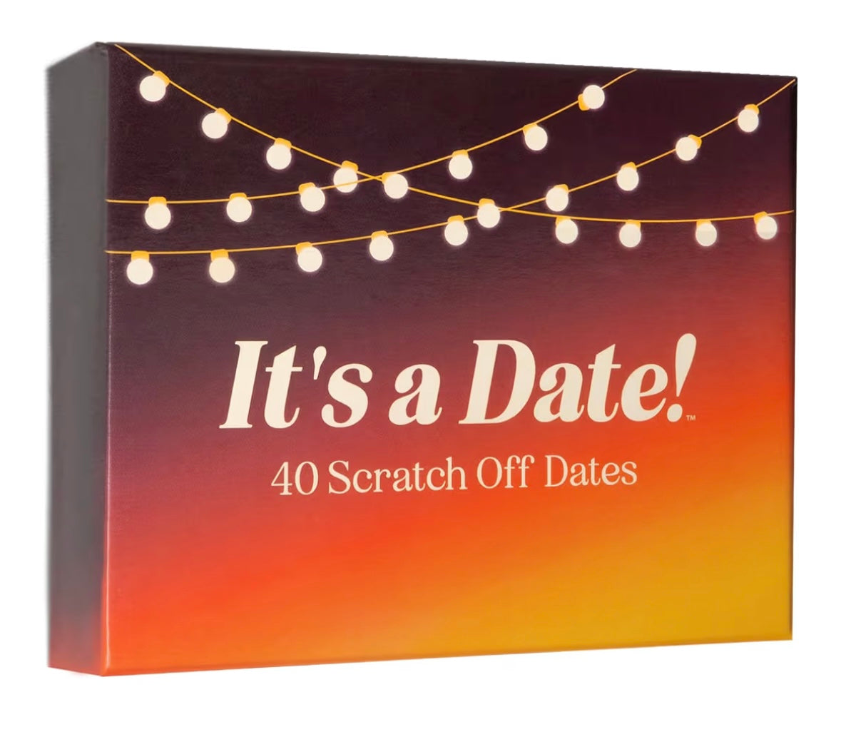 It's a Date!, 40 Fun and Romantic Scratch Off Date Night Ideas for Him or Her