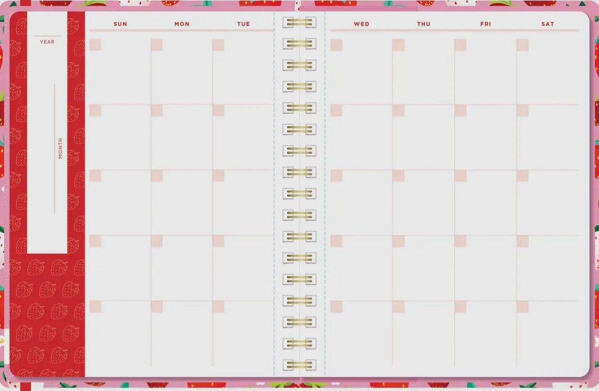 Berrylicious Hardcover
Undated Planner