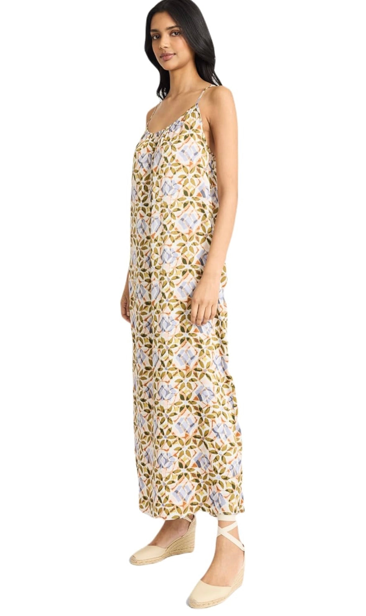 The Good Journey Women's Sleeveless Spaghetti Strap
Maxi Dress