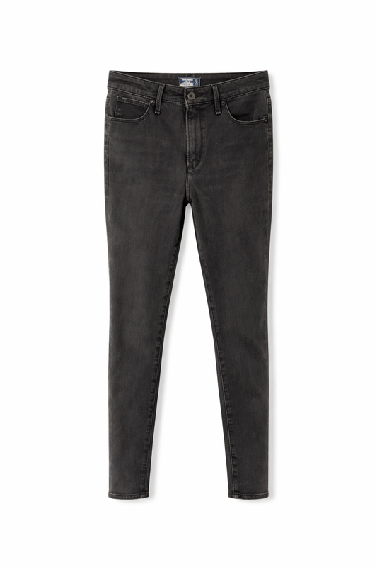 Abercrombie & Fitch Simone High-Rise Sculpt Super Skinny, Size 26/4, Dark Wash
