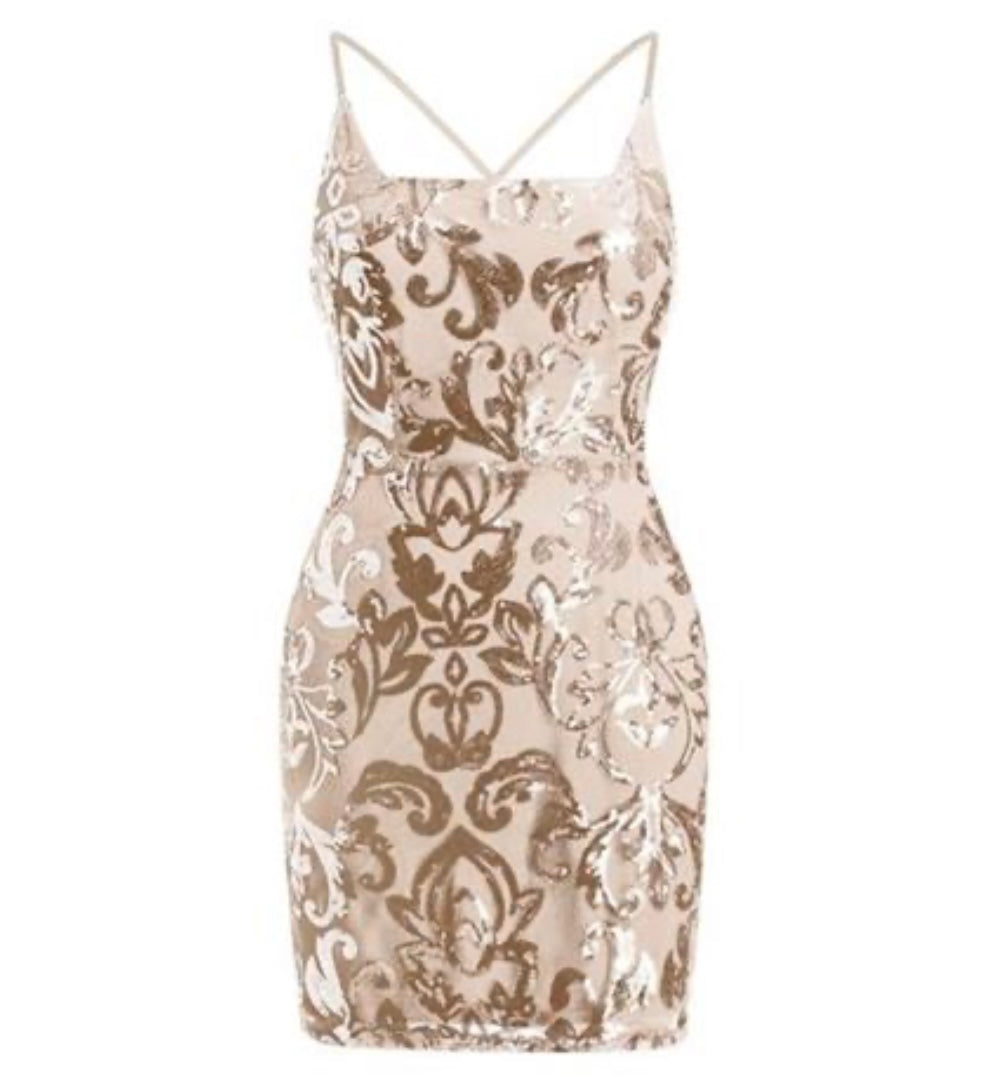 Woman’s Mini Cocktail Dress ￼