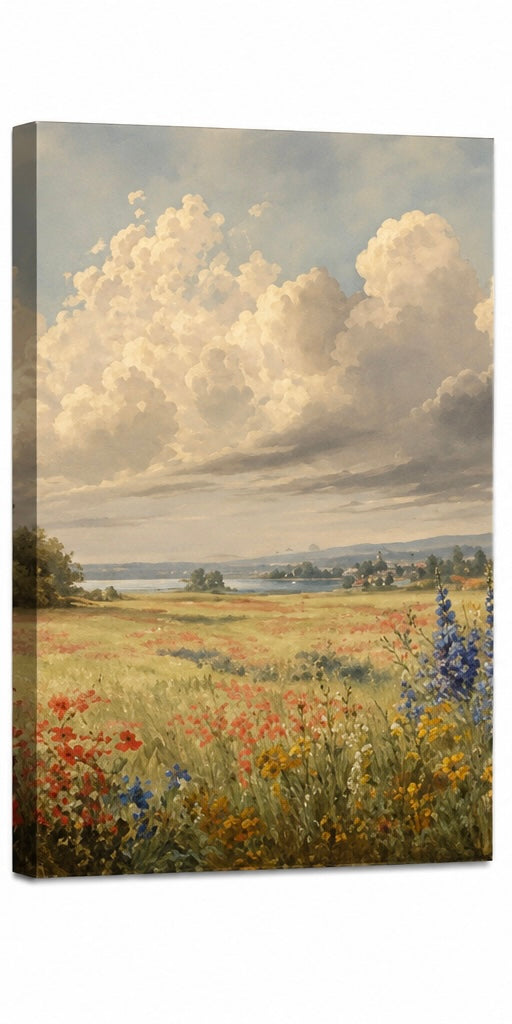 Vintage Landscape Canvas Wall Art