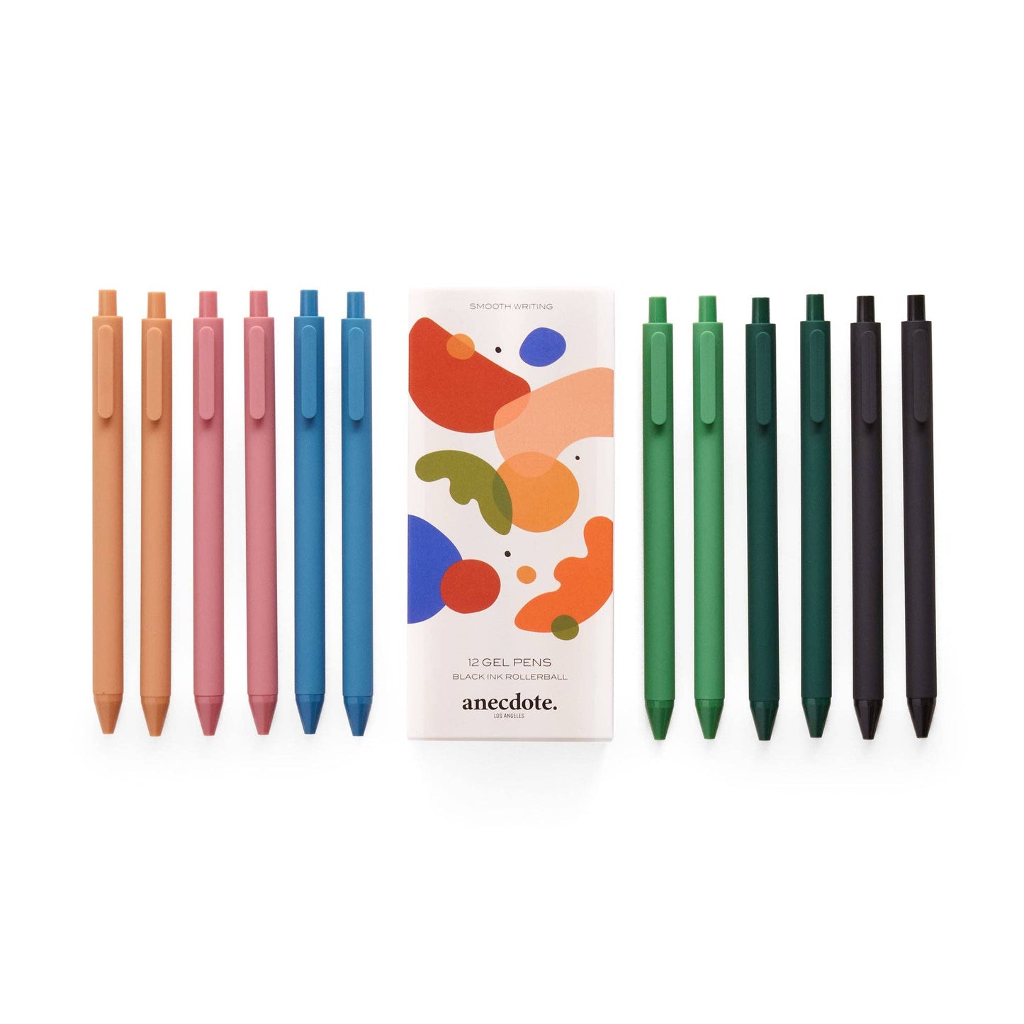 Anecdote Gel Pens, Set of 12