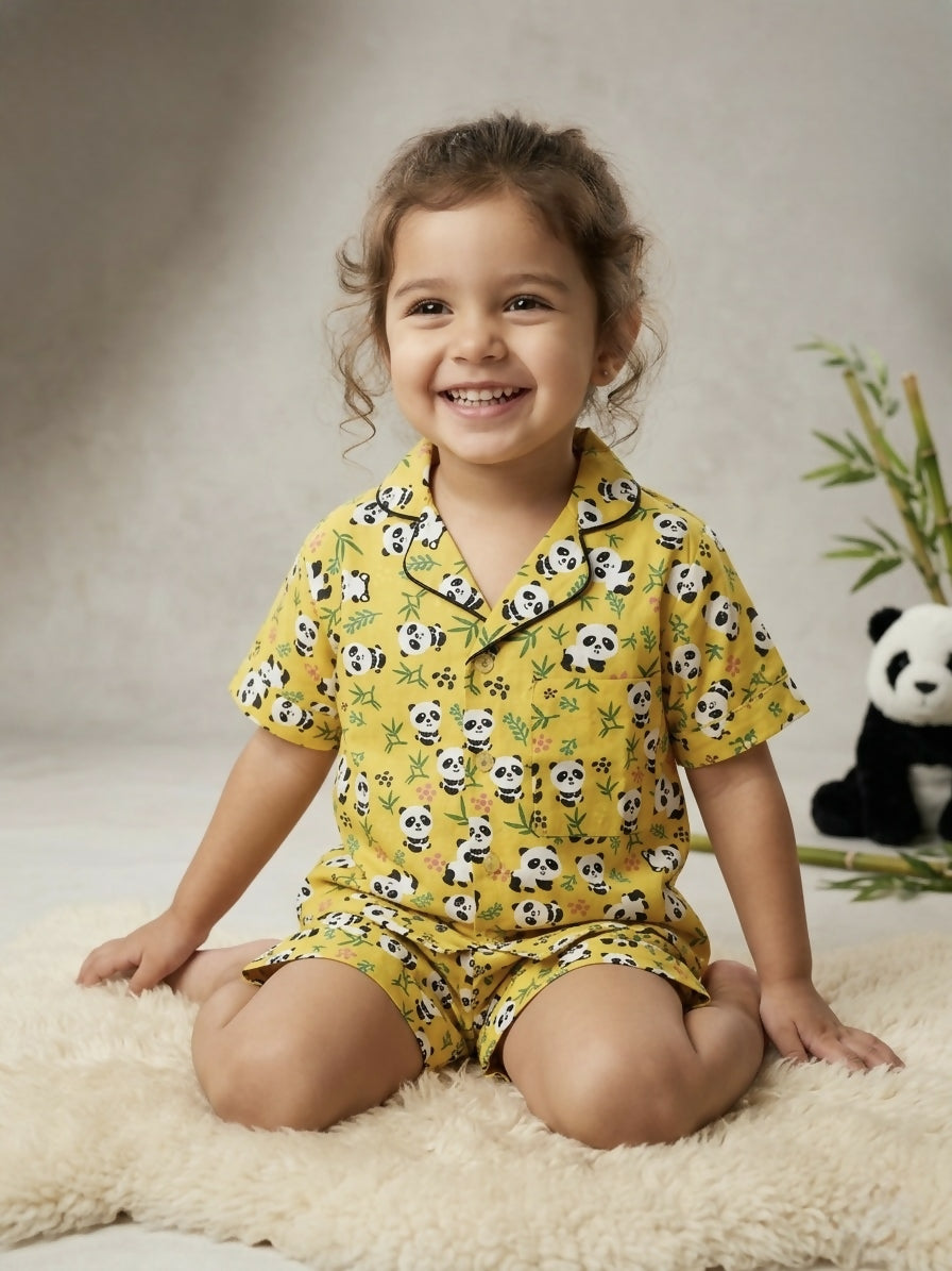The Panda Playtime Cotton set