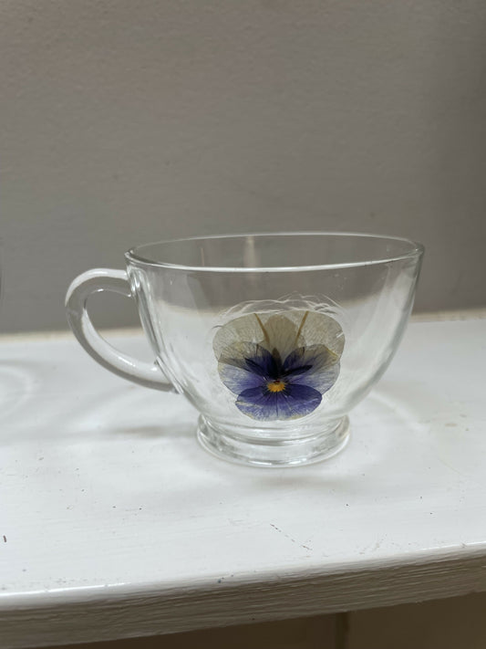 Cappuccino Glass Cup