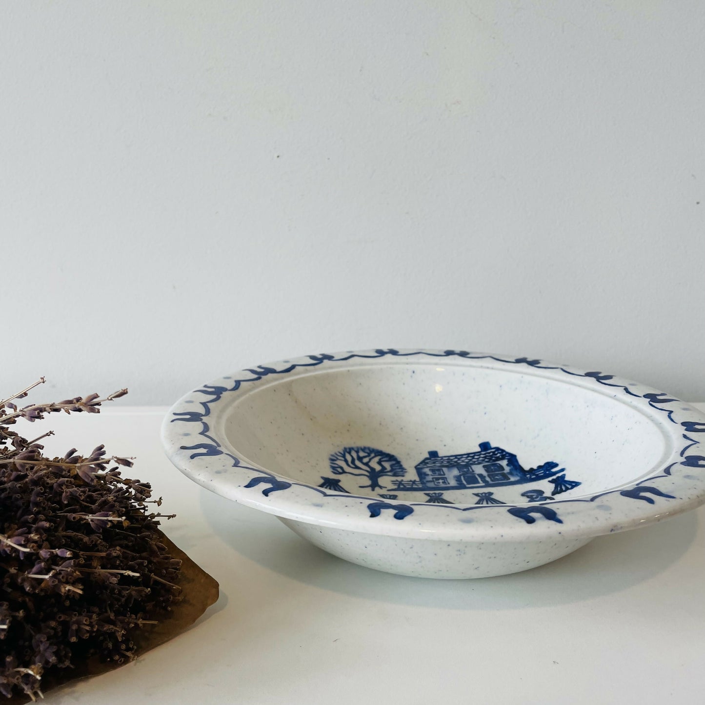 Vintage Poppytrail Provincial Blue Bowl