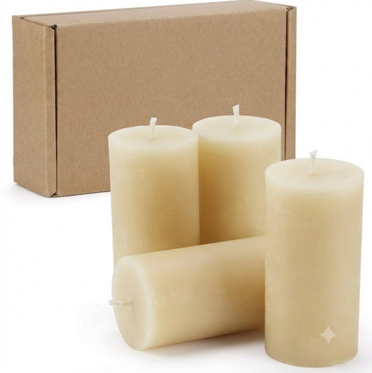 Beeswax Pillar Candles