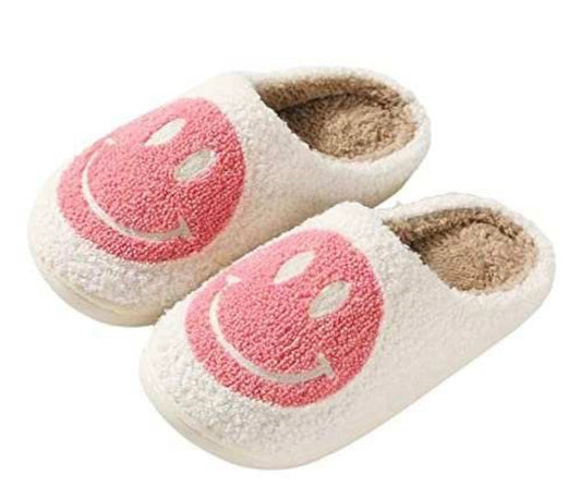 Retro Smile Face Slippers