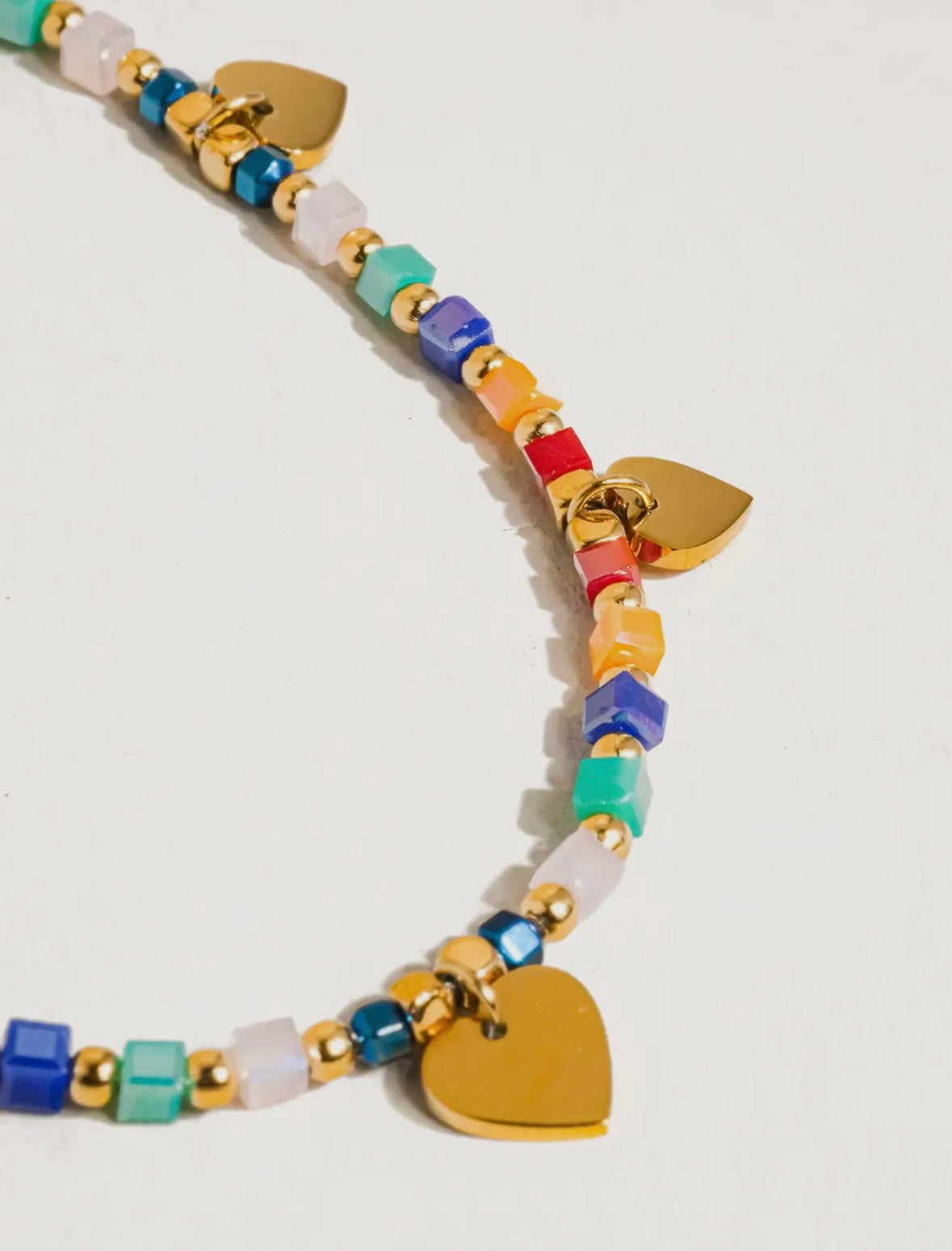 Beaded
Heart Necklace