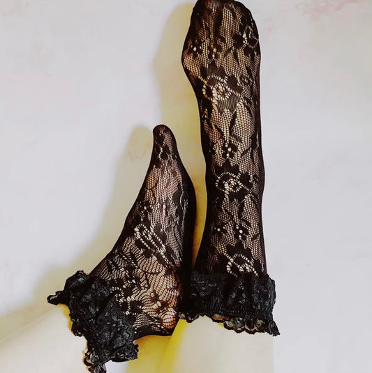 80's Lace Socks