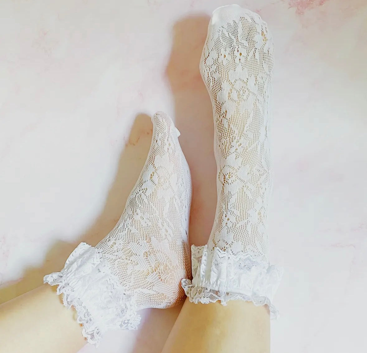 80's Lace Socks
