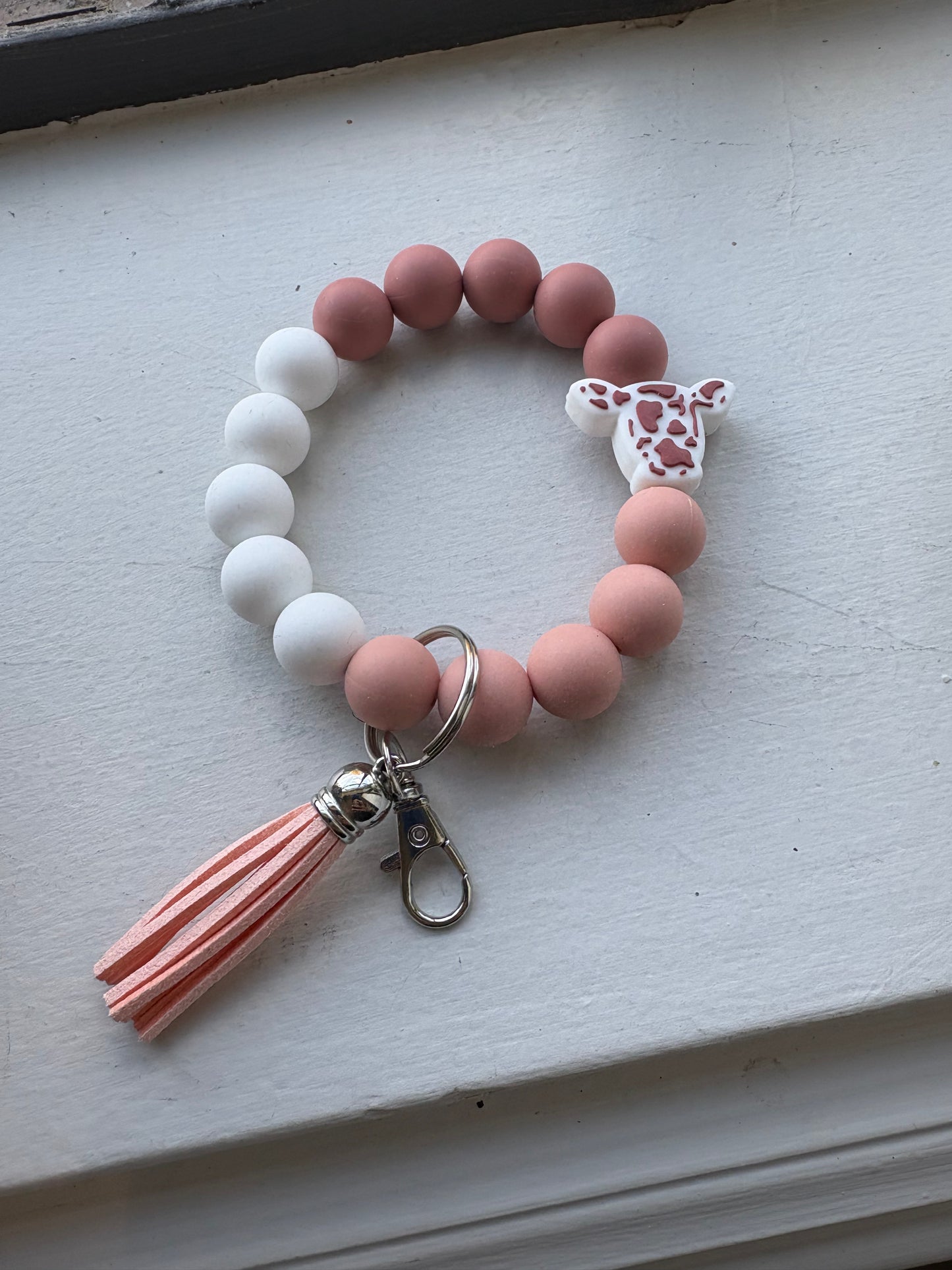 Keychain Wristlets with charms