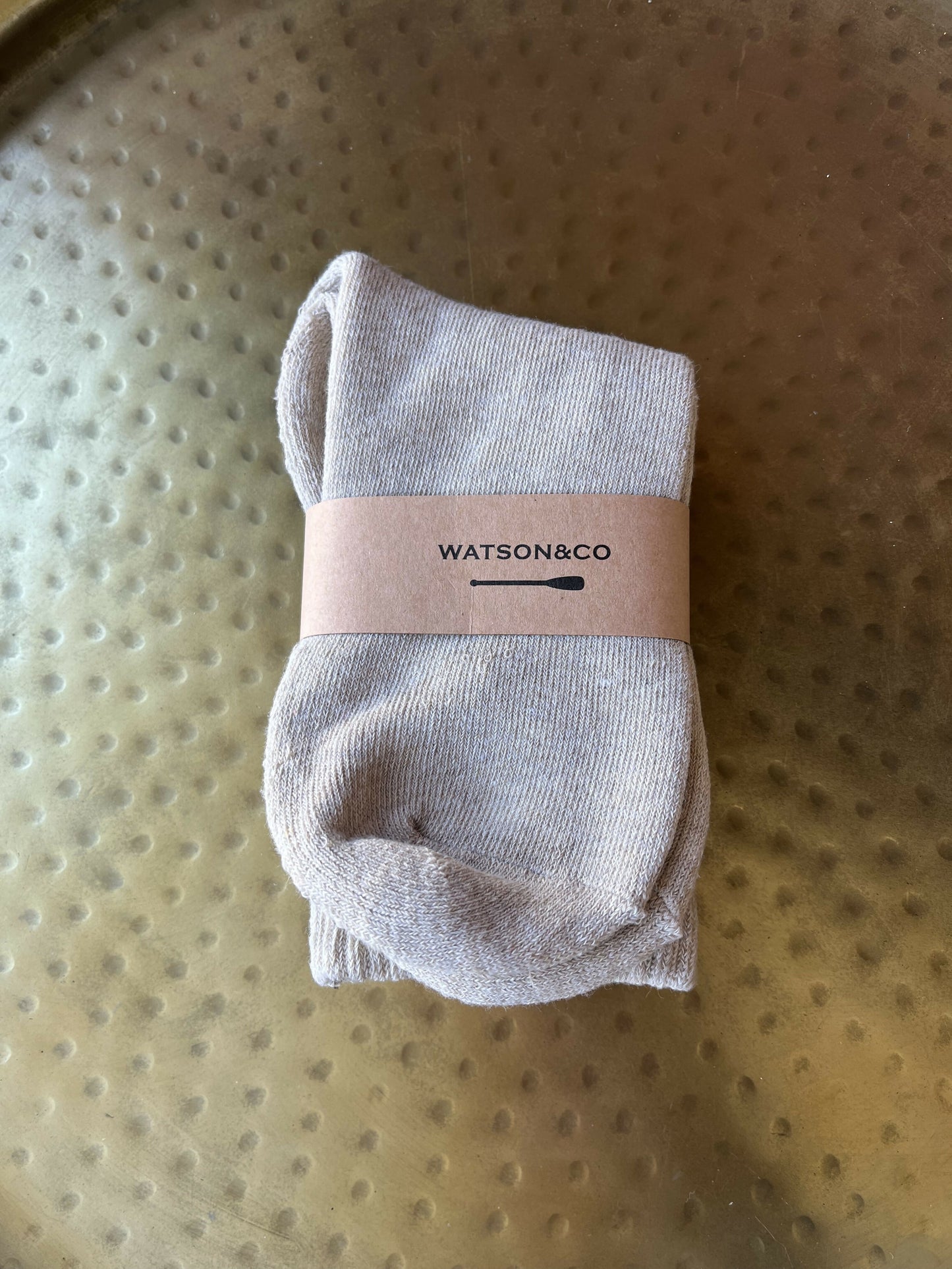 Solid Crew Sock