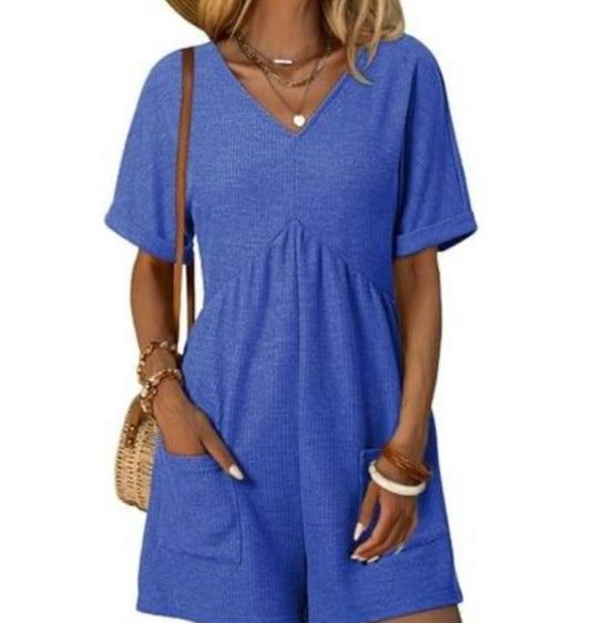 Short Sleeveless Romper