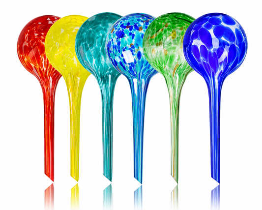 Stained Glass Plant Watering Globes