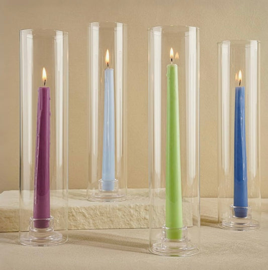 Hurricane Candle Holder Thickened Cylinder Covers