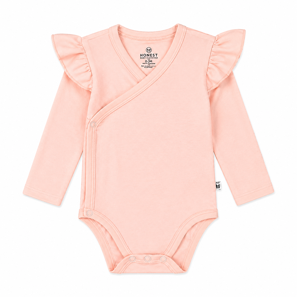 HonestBaby Oneies, 0-3 Months