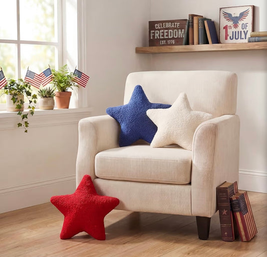 Star Throw Pillows 13 × 13 inch