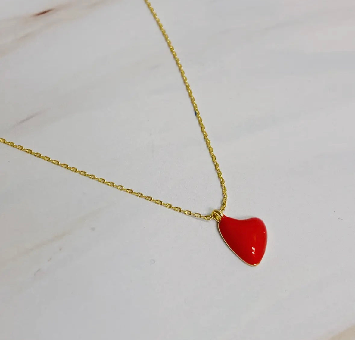 Little Heart in Color Necklace