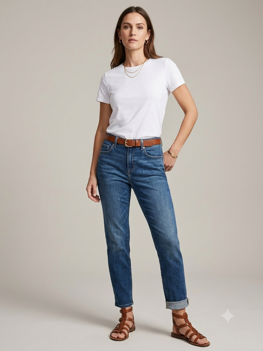 Loft Mid-Rise Jeans