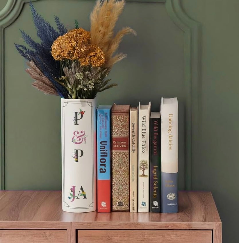 Pride and Prejudice Book Vase