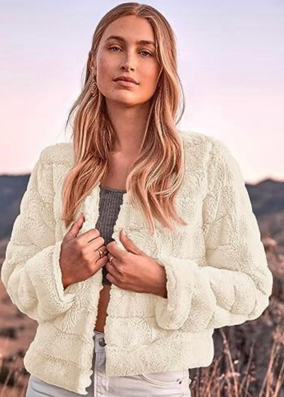 Faux Fur Jacket