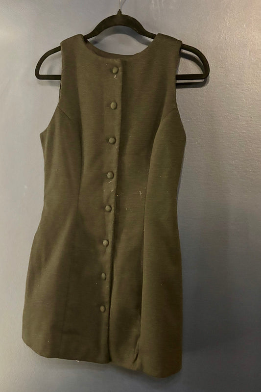 Black Wool Dress