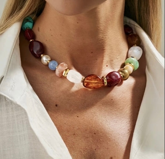 Lennox Chunky Beaded Strand